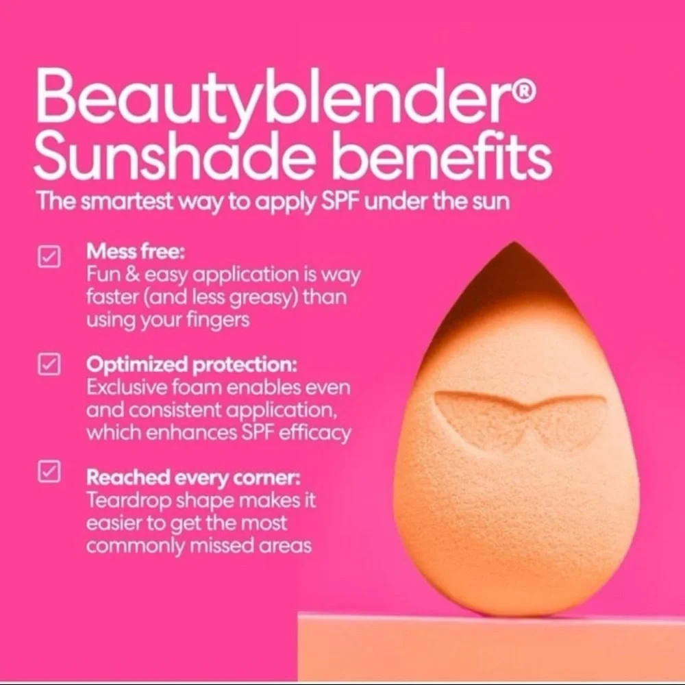 ❤️ 3/$25 BEAUTYBLENDER SUNSHADE Beautyblender Makeup Sponge